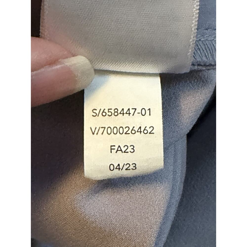 Athleta Stride Midi Skirt Women’s Small Violet Purple Elastic Waist Side Slit - Picture 7 of 11